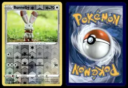 Bunnelby 146/192 Common Rebel Clash Pokemon Reverse Holo NM/M - Image 3
