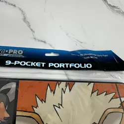 Pokemon Ultra Pro 9 Pocket Binder Arcanine Brand New Sealed 2006 EX Era RARE - Image 4