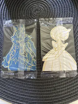 Pokemon Center Stamped Alakazam 009 And Riolu 010 Pokemon Mega Evolutions SEALED - Image 2