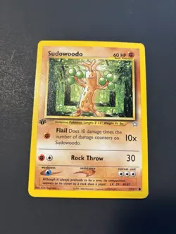 Sudowoodo - Neo Genesis 77/111 1st Edition Pokemon TCG (1) - Image 1