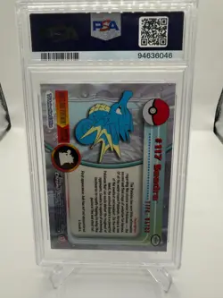 SEADRA Pokemon Cad - 2000 Topps Chrome - #117 - Pokemon T.V. - PSA 10 - Image 2
