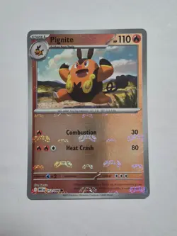 Pignite (Master Ball Pattern) 012/086 Common White Flare Pokemon Holo Near Mint - Image 1