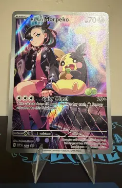 Marnie's Morpeko 206 SV Promo Illustration Rare NM Pokemon TCG - Image 1