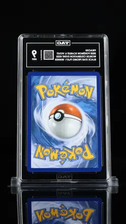 TAG 9 - PIKACHU - 2025 WORLDS CELEBRATION WINNER STAMP BLACK STAR PROMO #225 - Image 2
