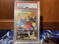 Pokemon TCG Cynthia's Garchomp ex 241/182 Destined Rivals Hyper Rare Gold PSA 10 - Image 1