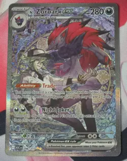 N's Zoroark EX Holo SIR 286/217 - Pokemon TCG Ascended Heroes - Image 1