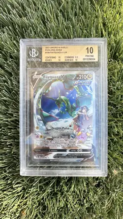 Pokemon TCG - Rayquaza V194/203 - Evolving Skies - BGS 10 Pristine - Image 3
