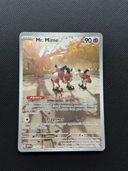 Mr. Mime 179/165 Pokemon TCG SV: Scarlet & Violet 151 NM - Image 1