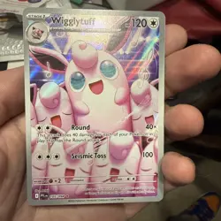 Wigglytuff 105/094 Me02: Phantasmal Flames Holo Pack Fresh Nm Pokemon - Image 1