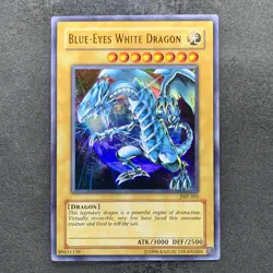 Blue-Eyes White Dragon JMP-001 Ultra Rare YuGiOh 860 - Image 1