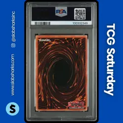 2008 YU-GI-OH! 5D'S COLLECTIBLE TINS WAVE 1 #CT05-EN001 STARDUST DRAGON PSA 8 - Image 2