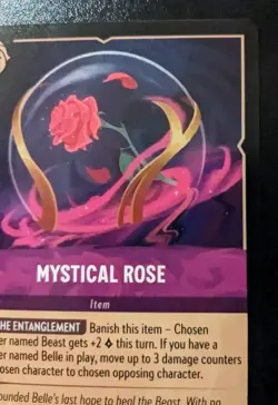 Mystical Rose 64/204 Rare Ursula's Return Disney Lorcana TCG - Image 3