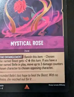 Mystical Rose 64/204 Rare Ursula's Return Disney Lorcana TCG - Image 5