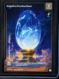 Wonders Of The First: Call Of The Stones “Boundless Formless Stone” M 008/402 - Image 1