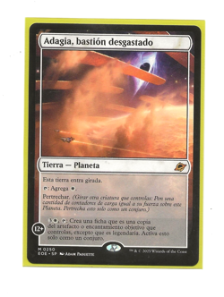 ADAGIA, WINDSWEPT BASTION EoE Magic Spanish NM Windswept Bastion MTG - Image 1