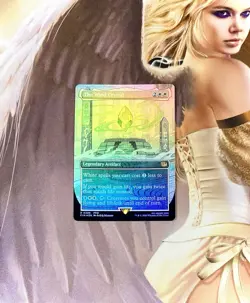 THE WIND CRYSTAL 2025 MTG FINAL FANTASY BORDERLESS EXTENDED ART #330 RARE FOIL - Image 1