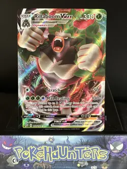 Pokemon Card Rilaboom Vmax 018/192 Rebel Clash Near Mint - Image 1