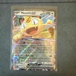 Meowth ex 062/088 Double Rare Perfect Order Pokemon Near Mint - Image 1