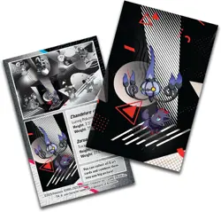 Pokemon TCG Unova Mini Tin Chandelure & Zorua 2 Booster Packs & 1 Sticker - Image 2