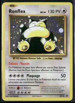Ronflex XY179 Holo - Pokemon TCG Black Star Promo FRENCH - Image 1