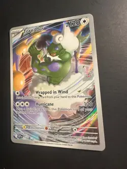 2025 Pokemon Scarlet Violet black Star promo Tornadus illustration Full Art 002 - Image 3