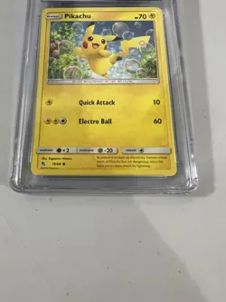 Pikachu Pokemon 2019 hidden fates 19/68 cgc 9.5 - Image 3