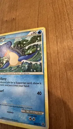 Pokemon TCG Lapras HGSS14 Holo w/ Swirl Promo HeartGold SoulSilver 2010 - Image 2