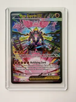 MEGA ZYGARDE EX 120/088 PERFECT ORDER SPECIAL ILLUSTRATION RARE SIR POKEMON TCG - Image 1