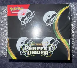 Pokemon Mega Evolution Perfect Order Booster Box NEW FACTORY SEALED - Image 1