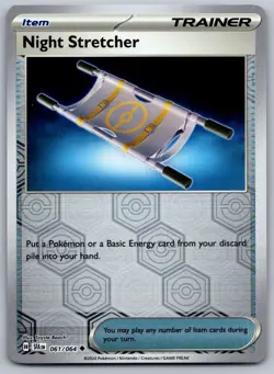Pokemon Shrouded Fable - Reverse Holo Night Stretcher 061 - Image 1