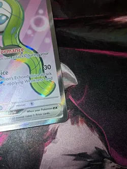 Pokemon TCG Meloetta EX Sv: Black Bolt Ultra Rare Holo 159/086 Basic 2023 - Image 5