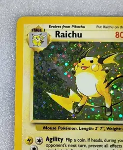 Raichu 16/130 MP/HP Base Set 2 Holo WoTC Pokemon TCG - Image 3
