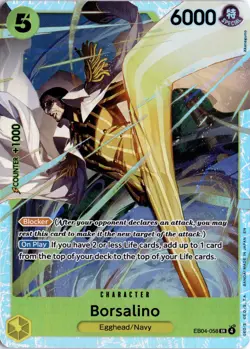 Borsalino SR Adventure on Kami's Island EB04-058 One Piece TCG - Image 1