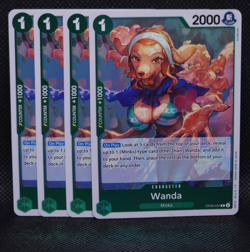 ONE PIECE TCG: Wanda OP08-034 x4 | Rare Two Legends - Image 1