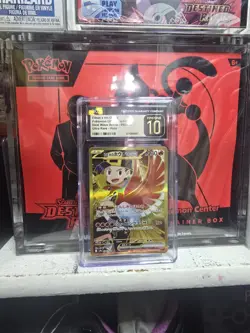 2025 Pokemon Ethan's Ho-Oh ex 090/063 UR Heat Wave Japanese CGC 10 PRISTINE - Image 3
