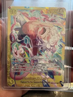 One Piece Monkey.D.Luffy EB04-061 Alternate Art Adventure On Kami’s Island SEC - Image 3