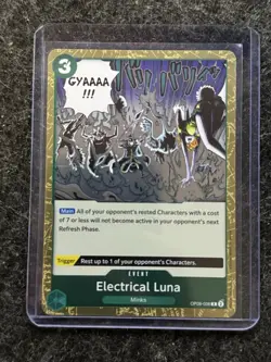 Electrical Luna - OP08-036 - Two Legends - Event - Foil - Rare - Image 1