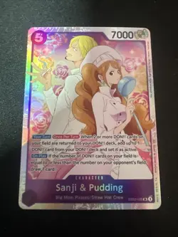 Sanji and Pudding EB02-035 SR English - Image 1