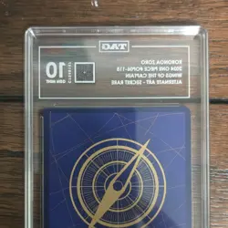 Roronoa Zoro One Piece CCG Wings of the Captain OP06-118 Secret Rare TAG 10 - Image 2