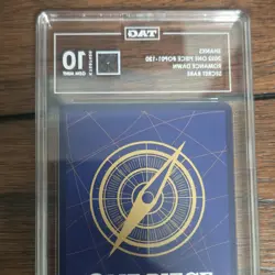 Shanks One Piece Romance Dawn OP01-120 Secret Rare TAG Graded 10 2022 - Image 2