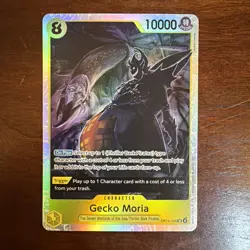 Gecko Moria Foil OP14-104 The Azure Sea's Seven One Piece - Image 1