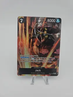 One Piece TCG ENGLISH Jack OP08-084 Super Rare Parallel ALT ART Two Legends SR - Image 1