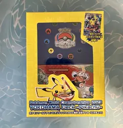 TCG Pokemon World Championships 2023 YOKOHAMA Deck Pikachu Japanese Box Sealed - Image 1