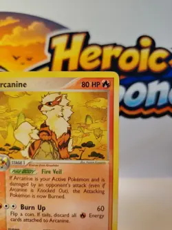 Pokemon TCG Arcanine Card 15/100 EX Sandstorm E-Reader Non-Holo Rare - Image 5