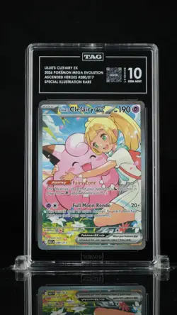 Lillie's Clefairy 280/217 - Ascended Heroes - Pokemon Card - TAG 10 Gem Mint - Image 1