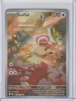 Stufful - 154/132 - Illustration Rare - Mega Evolutions - Pokemon Card - NM/M - Image 1