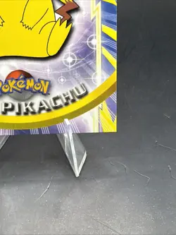 Pikachu 1999 Topps Pokemon TV Series 1 Black Label Card NM MINT - Image 4