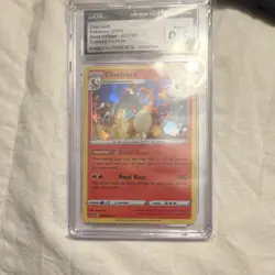 Charizard Vivid Voltage 025/185 CGC 9.5 Cracked Ice Holo Pokemon TCG Card - Image 1