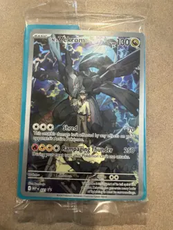 Pokemon TCG Ascending Heroes N’s Zekron Promo Card Factory Sealed Pack New - Image 1