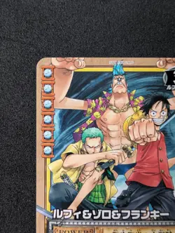 2005 ONE PIECE CARD GAME TOURNAMENT WINNER TOP PRIZE LUFFY ZORO 🏆 VINTAGE BN-16 - Image 2